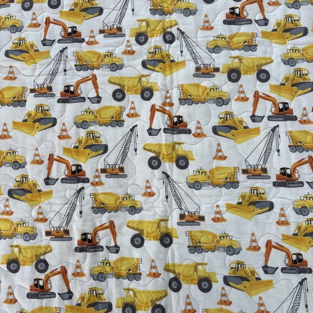 Construction Truck Baby Crib Blanket Nursery Wall Hanging‎ 38.5x31